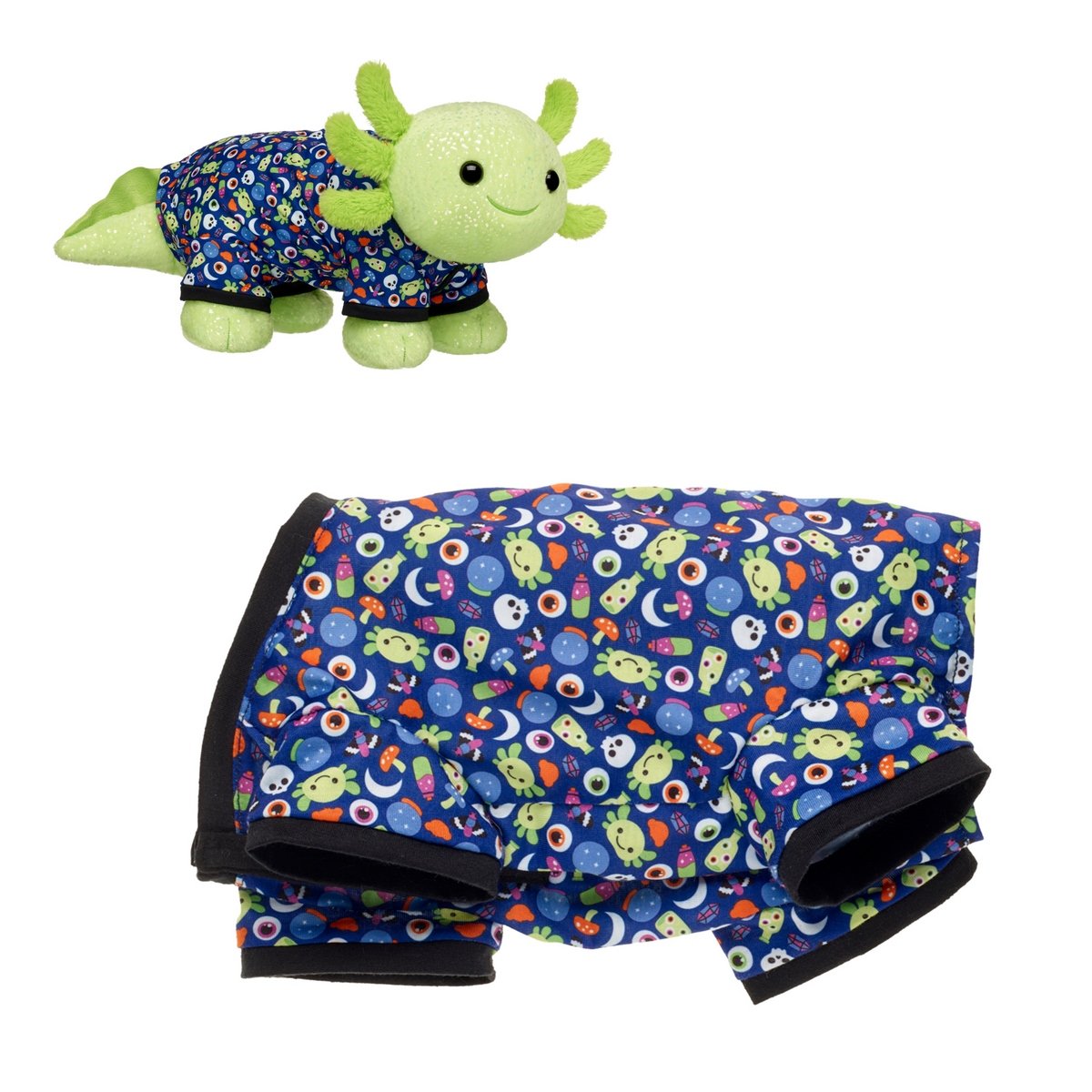 Pijama Ajolote Halloween Build-A-Bear